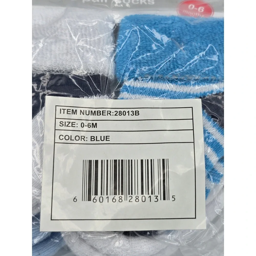 2 Lot Of 8-Pairs Luvable Friends Socks,  Color: Navy Blue‎ Shoes